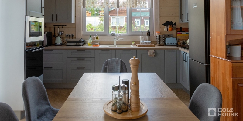 Дом из клееного бруса по проекту \"Прага-мини v.2\" Фото 29